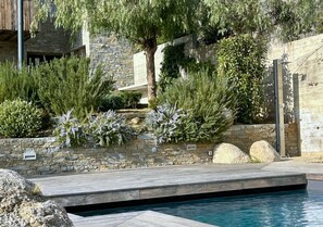 Pool - Villa Alquimia | Sea View, Walking Beach & Heated Pool (Zonza)
