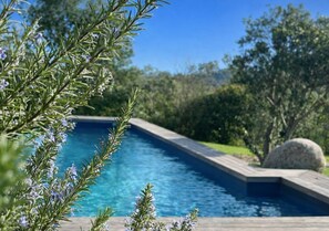 Pool - Villa Alquimia | Sea View, Walking Beach & Heated Pool (Zonza)