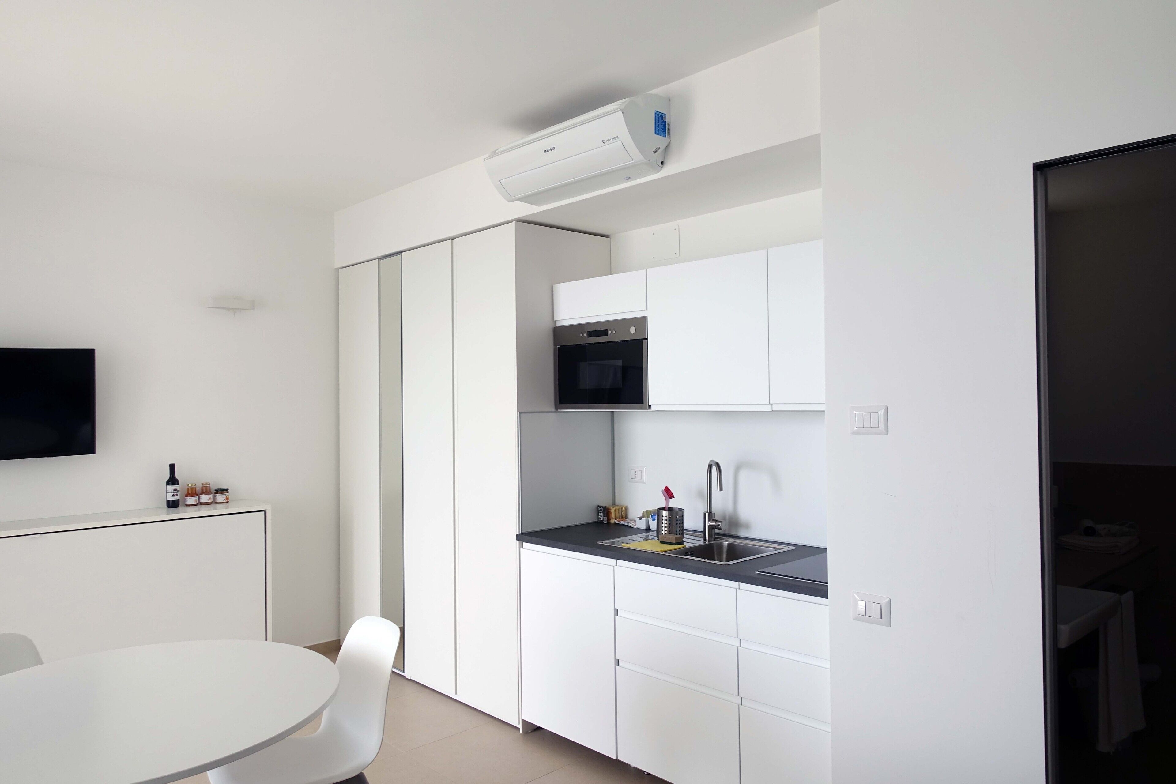 Studio Deluxe, bain à remous, vue baie