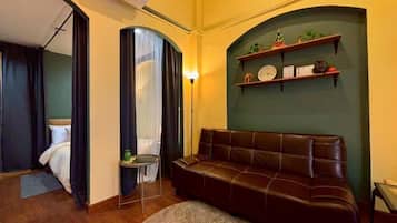 Apartemen, pemandangan kebun