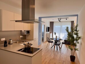 Superior Apartment, Balcony | Ruang tamu