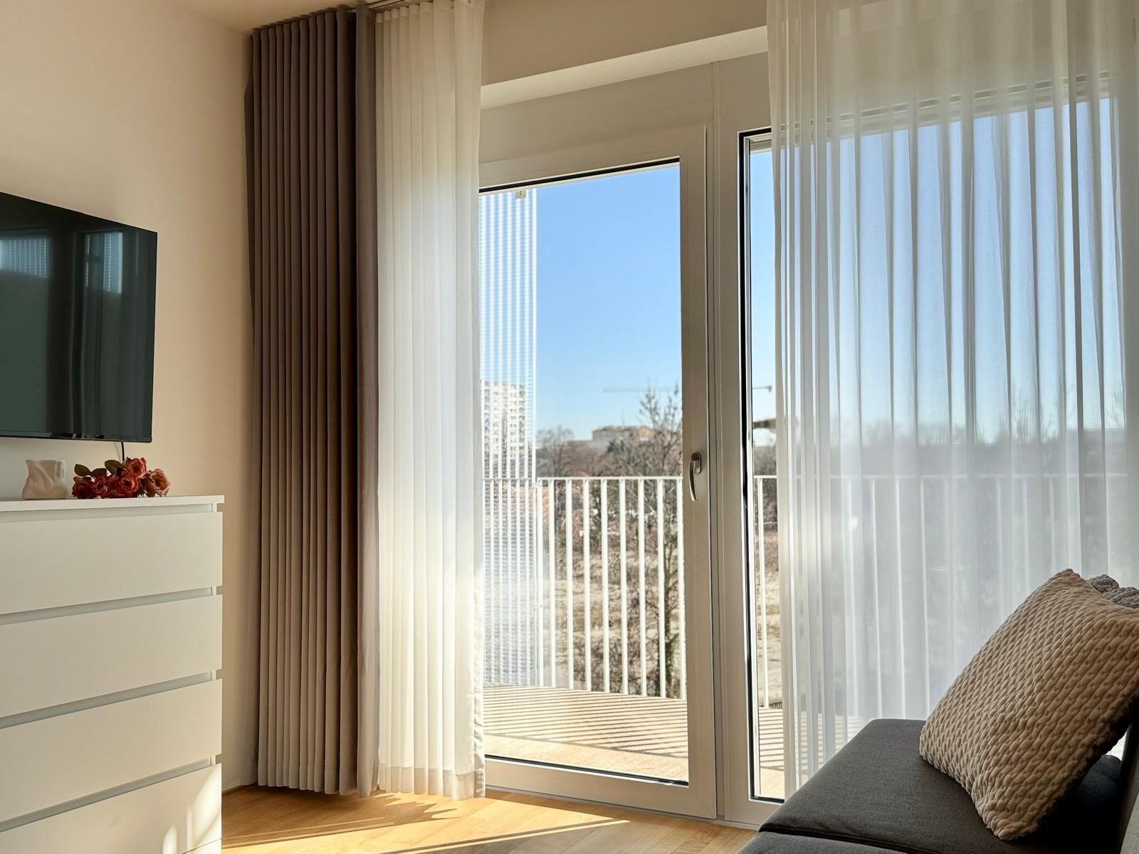 Superior-Apartment, Balkon | Balkon