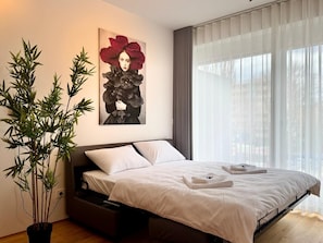 Superior Apartment, Balcony | Blackout drapes, soundproofing, iron/ironing board, free WiFi - M2Suites by BestChoice (Graz)