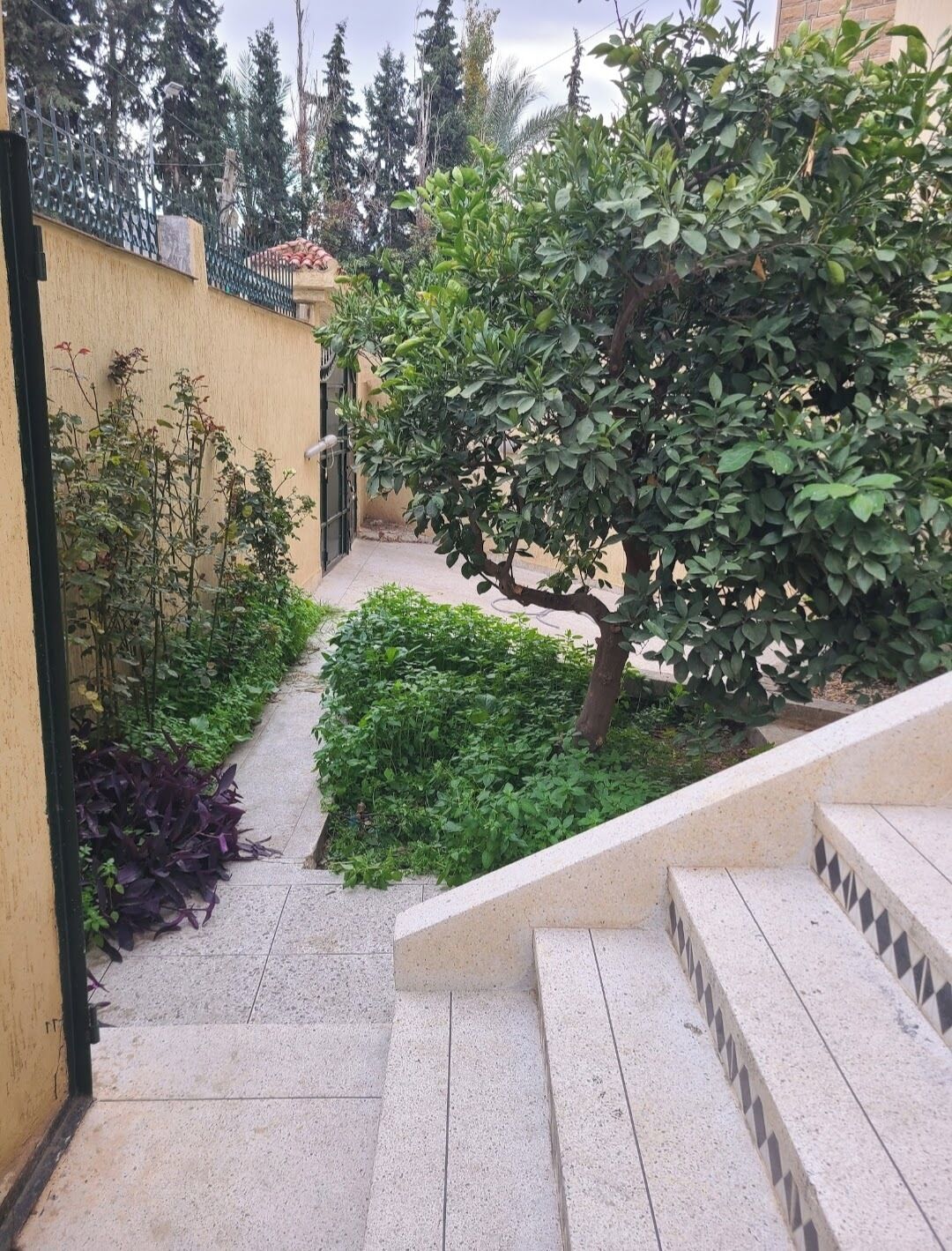 Enceinte de l’hébergement