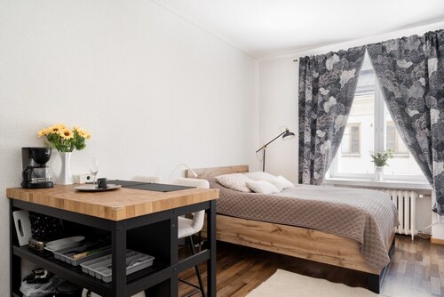Premium location, studio apartment in the city center, free Wi-Fi