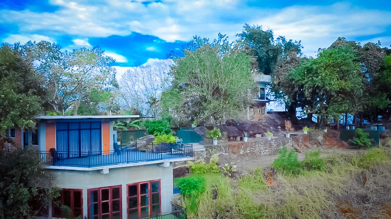 Façade de l’hébergement