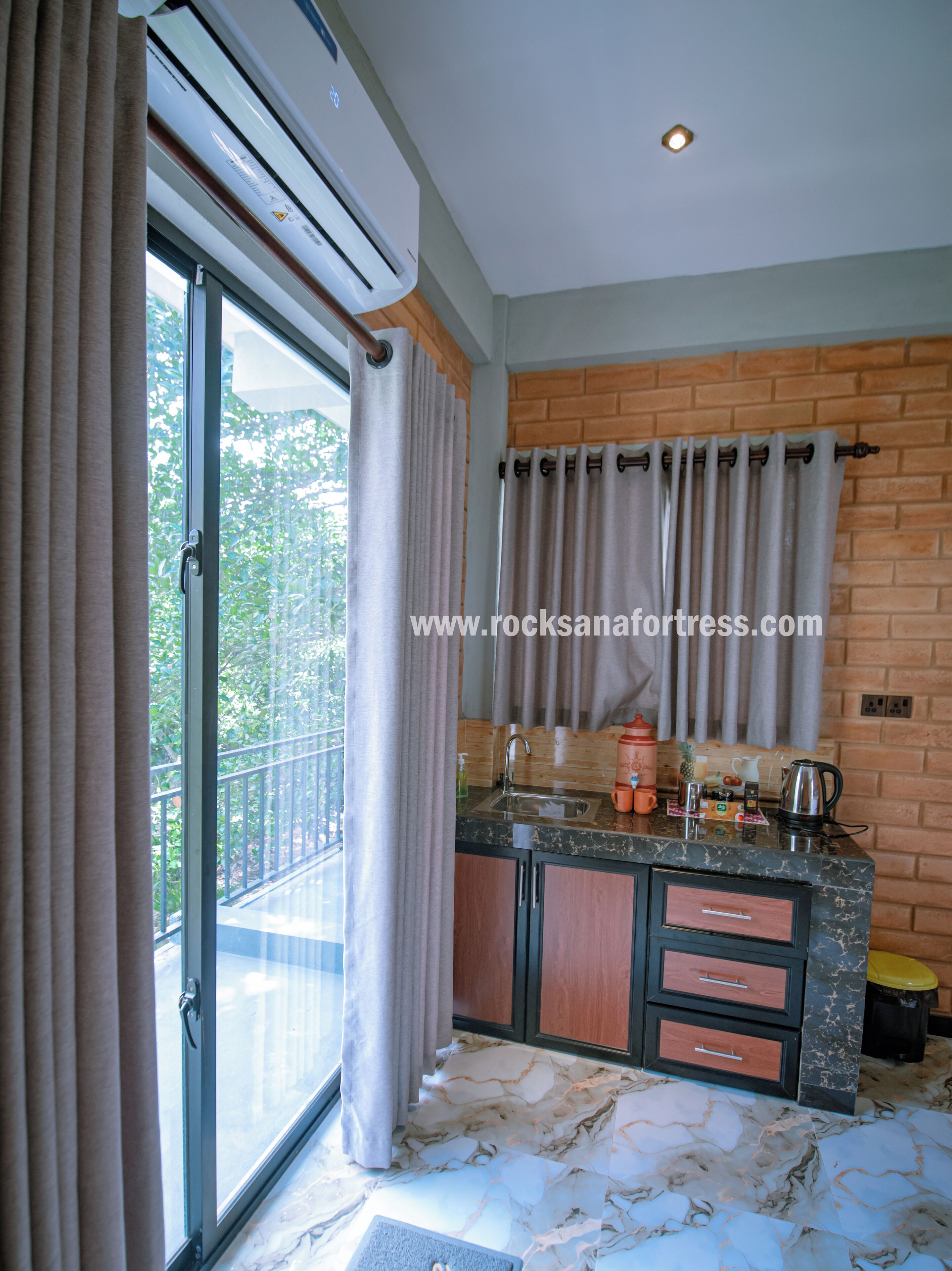 Deluxe-Doppelzimmer, 1 King-Bett, Gartenblick