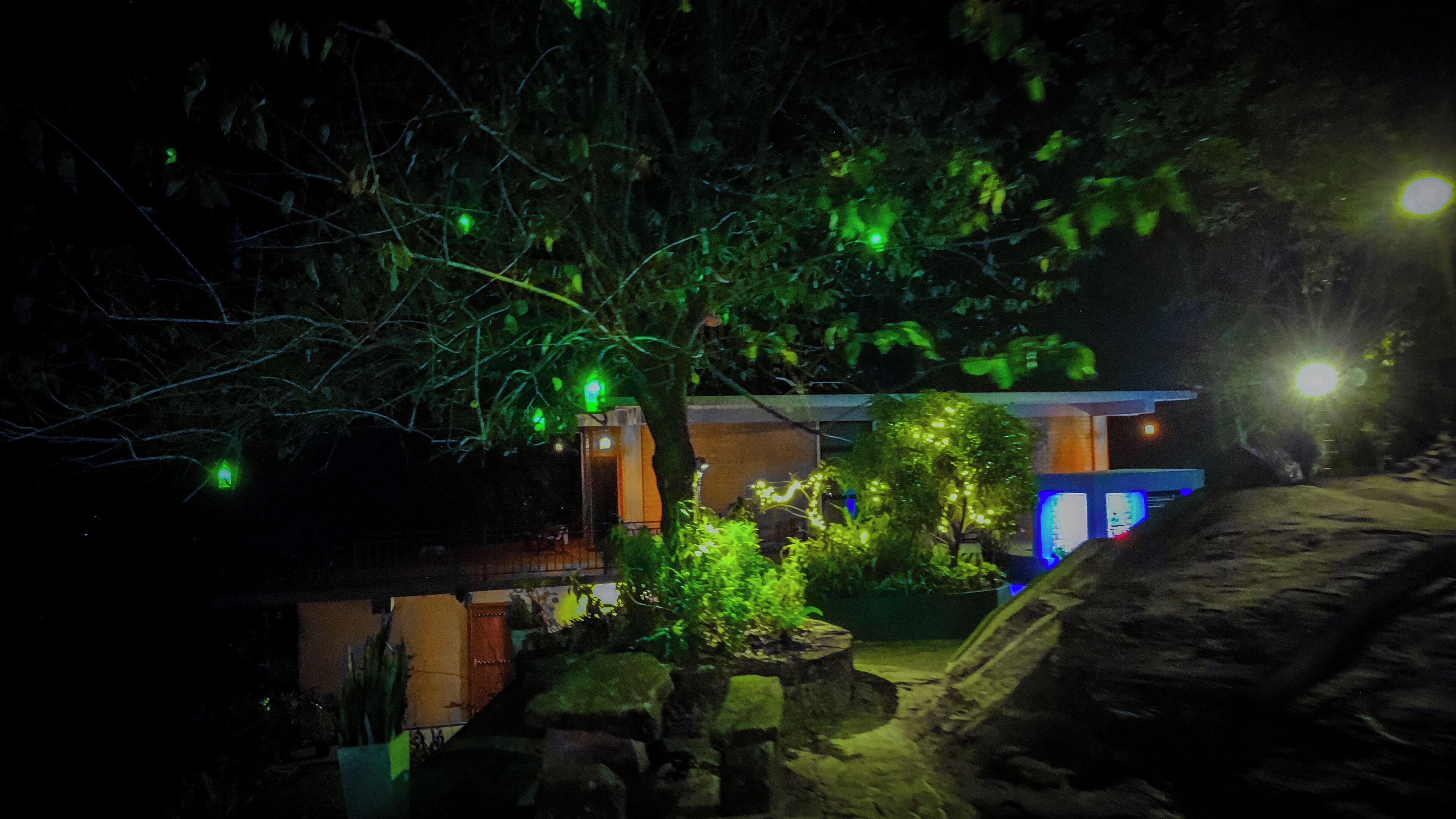 Uitzicht vanuit accommodatie