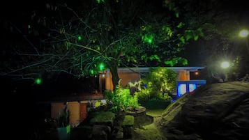 Uitzicht vanuit accommodatie