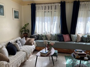 Living area - Spacious apartment in the heart of Tangier (Tanger)