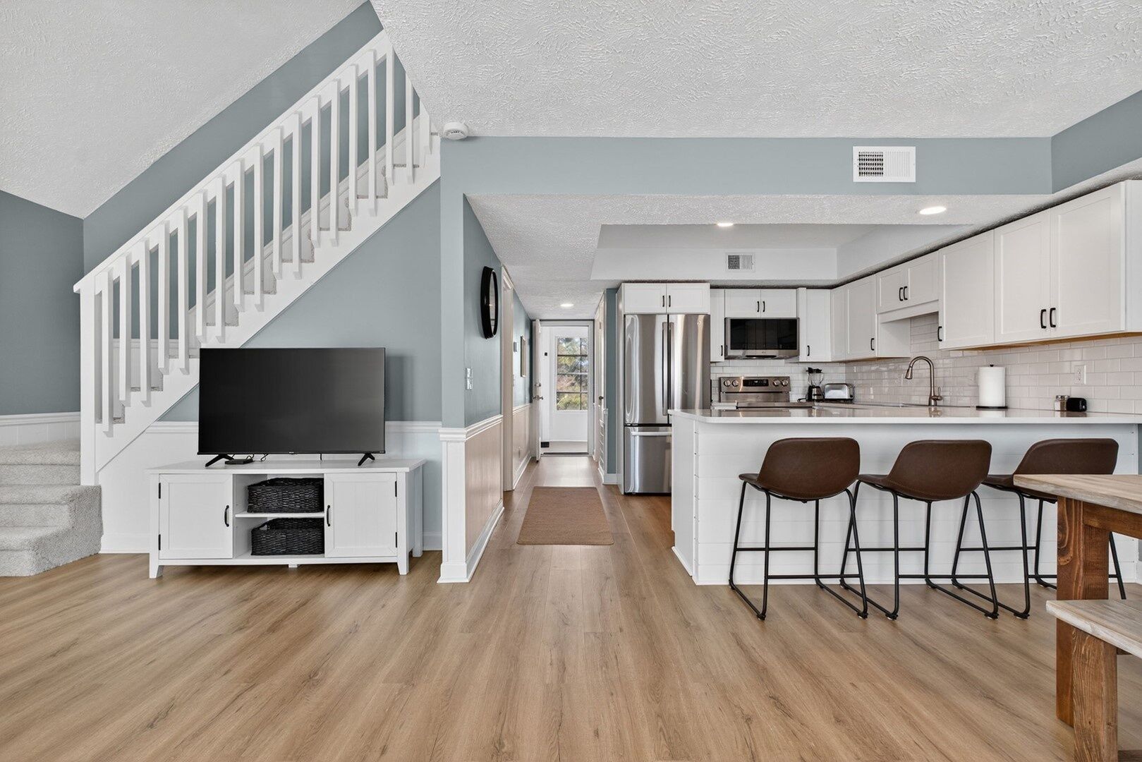 House, 3 Bedrooms | Private kitchen | Fridge, coffee/tea maker, toaster