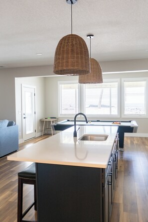 Interior - Lake Michigan Vacation Rental in Manistee - Private Beach, Hot Tub, Sleeps 14+ (Manistee)
