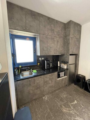 Private kitchen - Helios Studio in paradise Sisi (sisi)