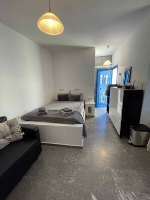 1 bedroom, Internet, bed sheets - Helios Studio in paradise Sisi (sisi)