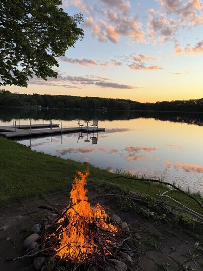 Charming 3-bedroom house perched on Lake Bijou, the Belle of Bijou