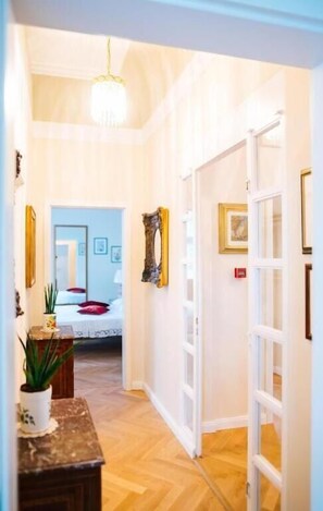 Deluxe Double Room, Balcony, Garden View | Desk, laptop workspace, iron/ironing board, free WiFi