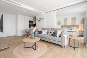 Apartment | Living area - Modern 3-pax Apartment With Solarium (Casares)