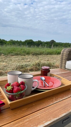 Udendørs spisemuligheder