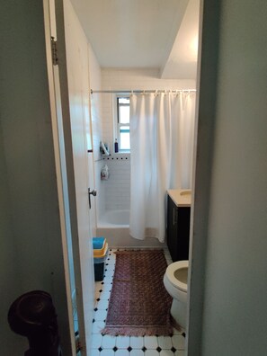 Towels, soap, toilet paper
