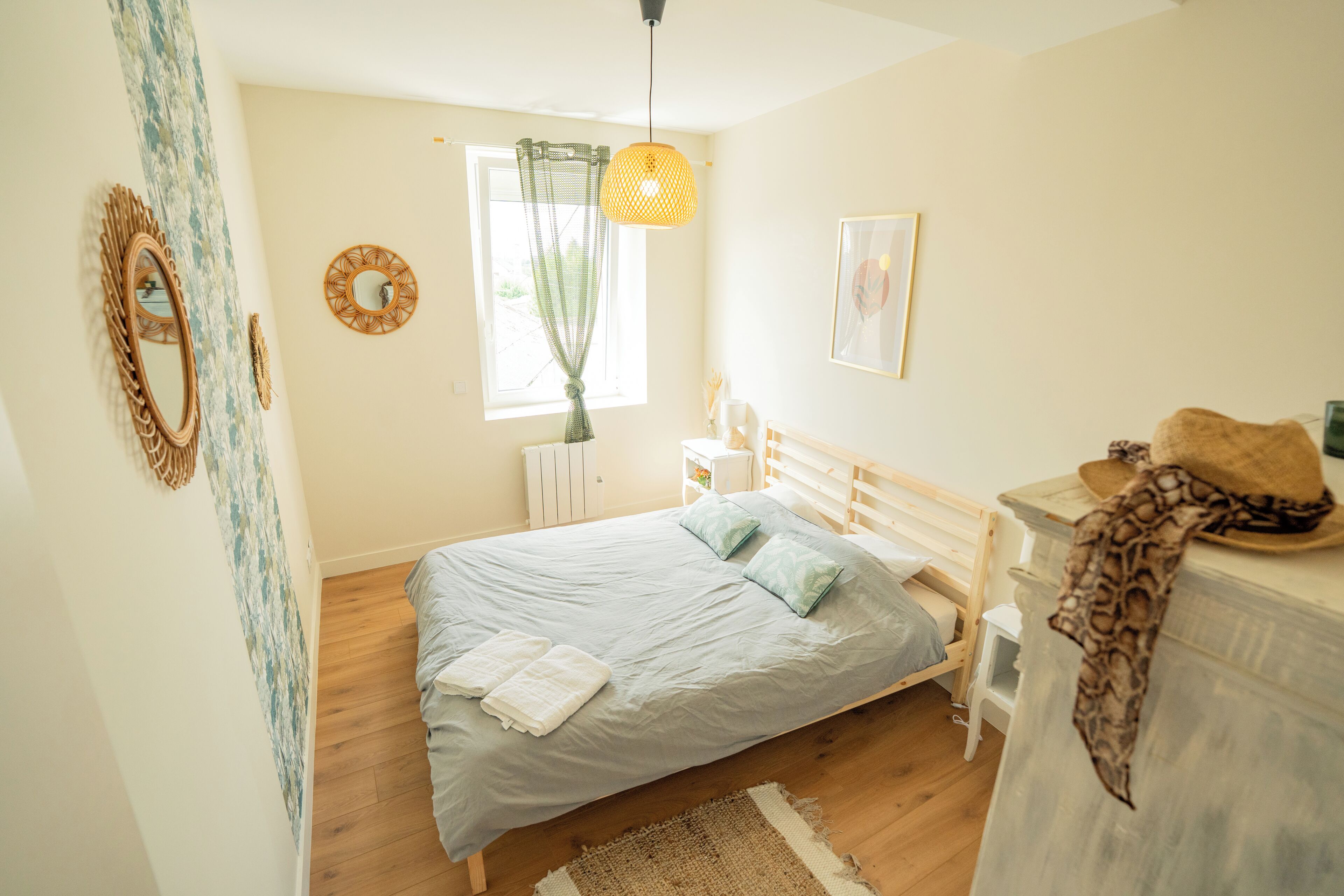 3 habitaciones, wifi gratis y ropa de cama 