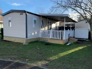 Exterior - Mobile home 6 persons in campsite with swimming pools in Biscarrosse Lac (Biscarrosse)