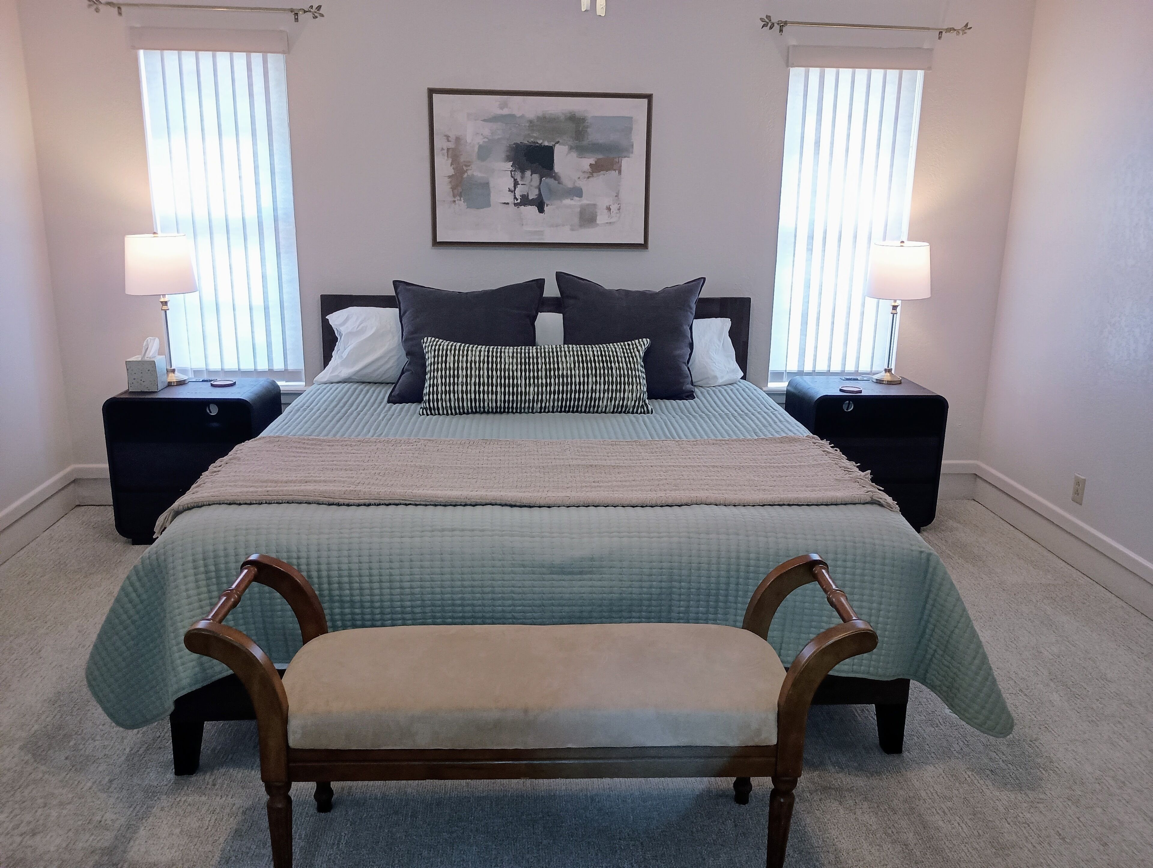 2 bedrooms, desk, iron/ironing board, free WiFi