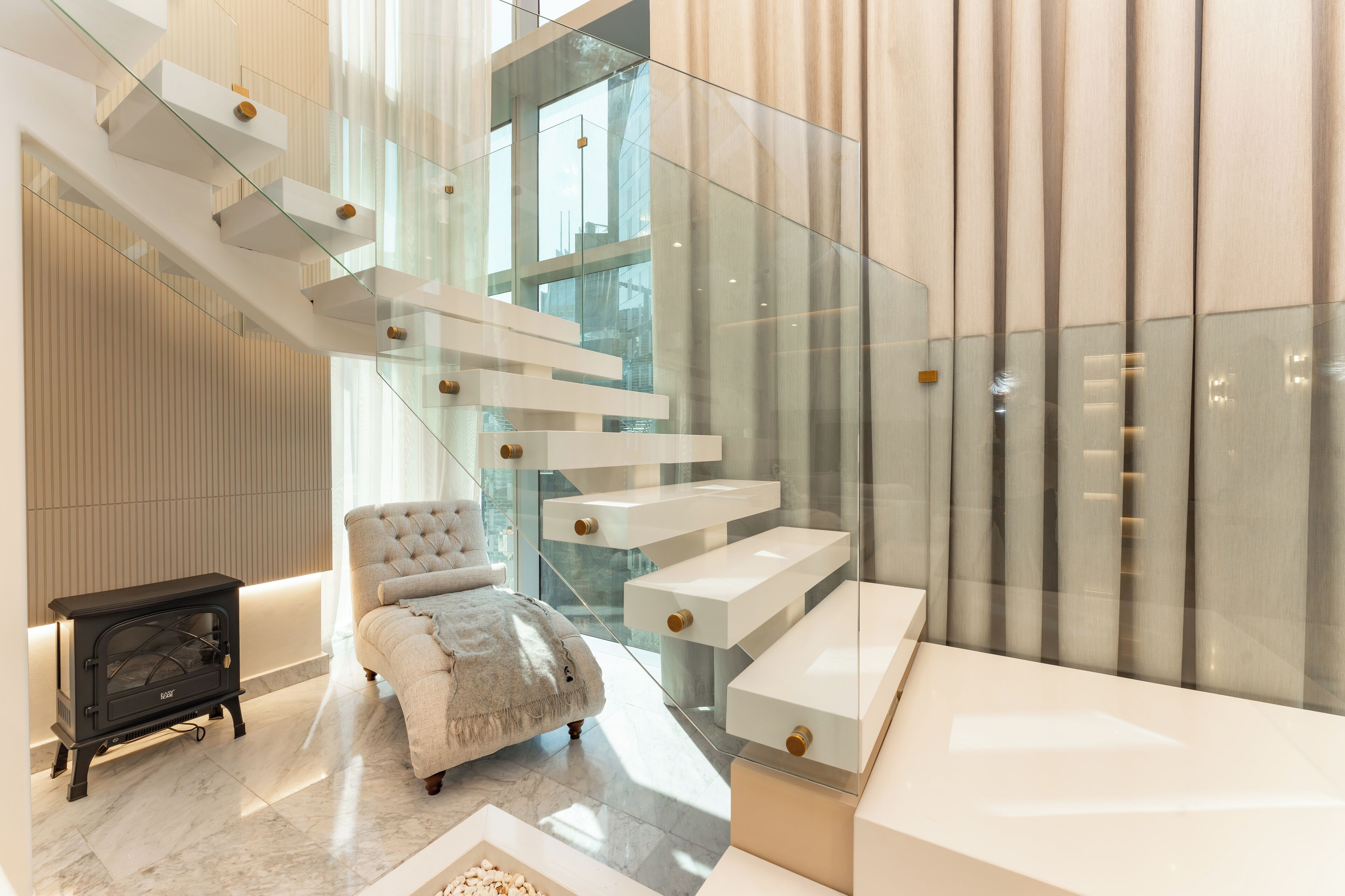 Luxury Duplex, 1 King Bed, Non Smoking, City View