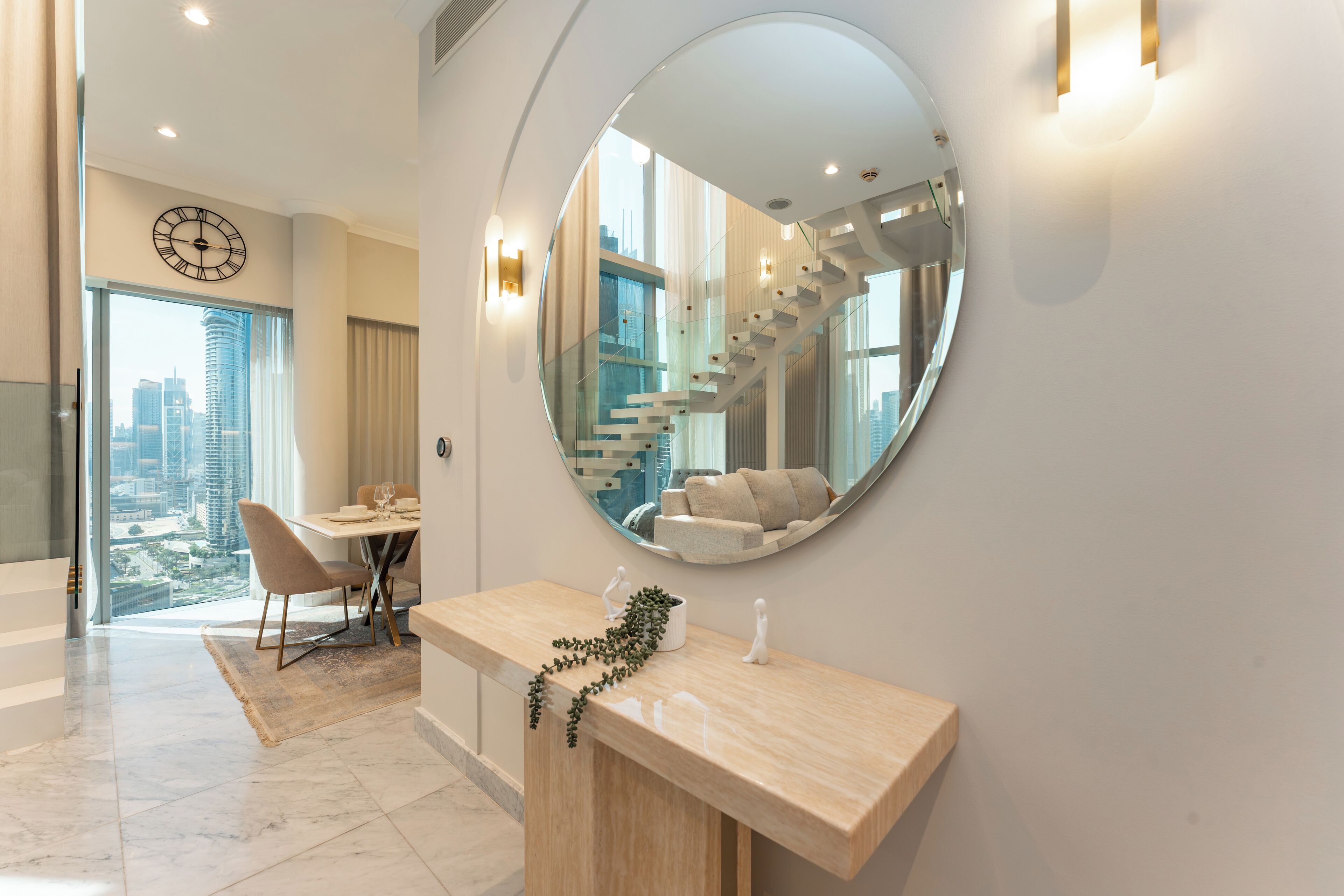 Luxury Duplex, 1 King Bed, Non Smoking, City View