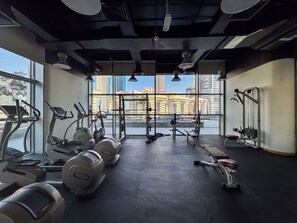 Fitness facility - PVH - Central Park 1BR with Study Room (Dubai)