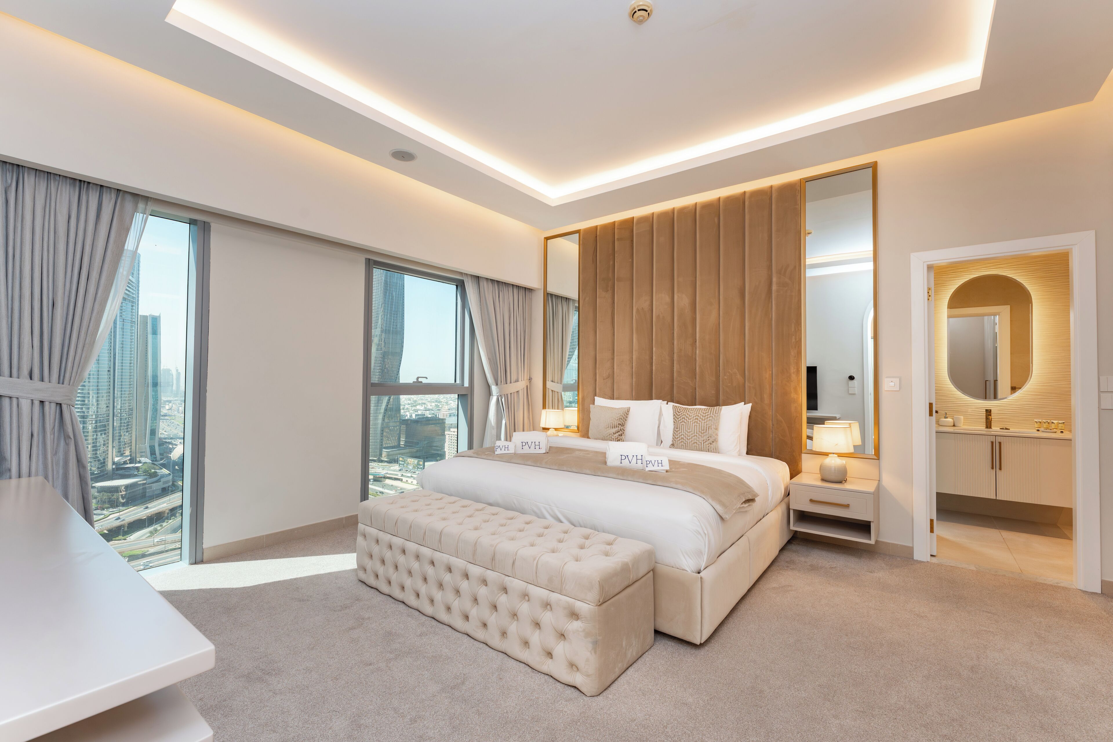 Luxury Duplex, 1 King Bed, Non Smoking, City View