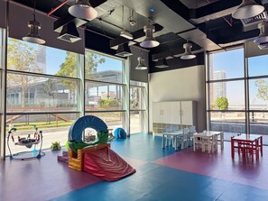 Children’s play area – indoor - PVH - Central Park 1BR with Study Room (Dubai)