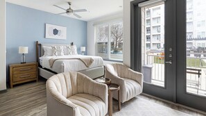 Studio (0 Bedroom) | Individually decorated, individually furnished, desk, laptop workspace