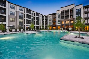 Apartment (2 Bedrooms) | Pool | Outdoor pool - Landing Furnished Apartments - Belville (Leland)