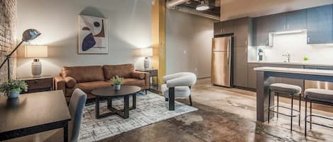 公寓 (1 Bedroom) | 客廳 | 電視