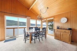 Dining - Secluded Lake Home - Dock, Deck & Beach Access (McCall)