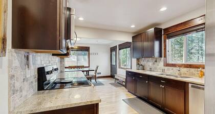 Downtown McCall Retreat | Wood Stove & Deck
