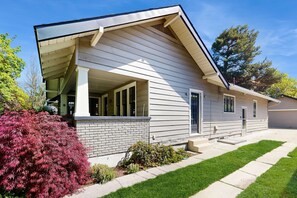 Exterior - Historic Craftsman Yard, Patio & Fireplace (Boise)