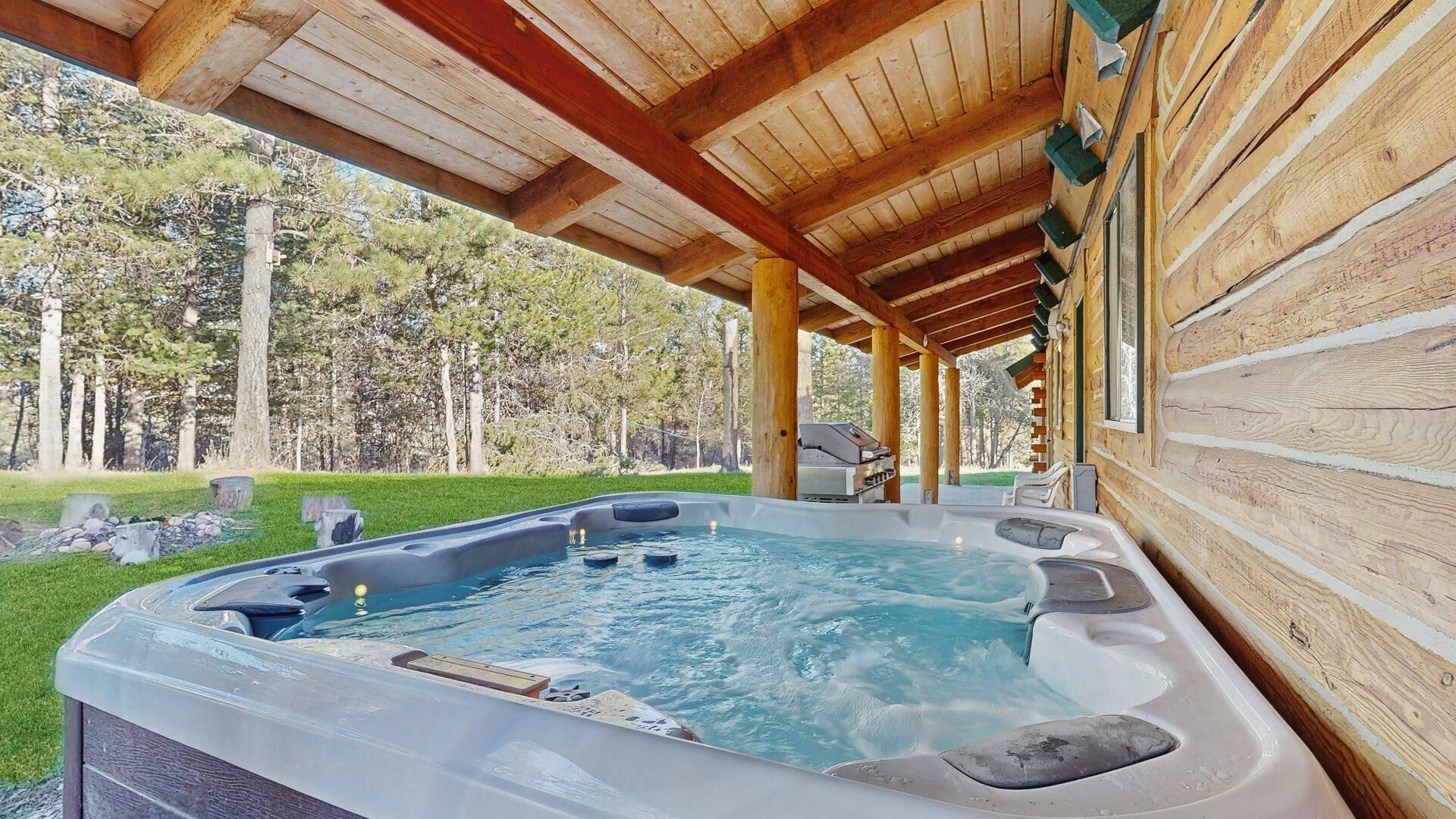 Bain à remous extérieur