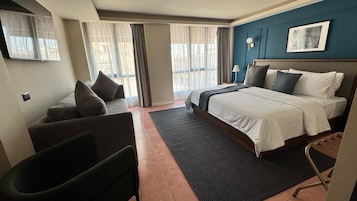 Een kluis op de kamer, verduisterende gordijnen