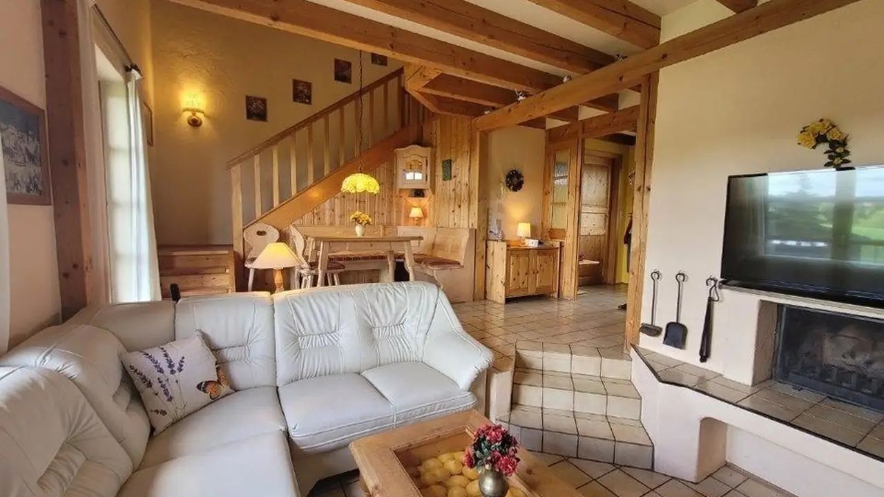 TV connectée, cheminée, baby-foot, table de tennis de table