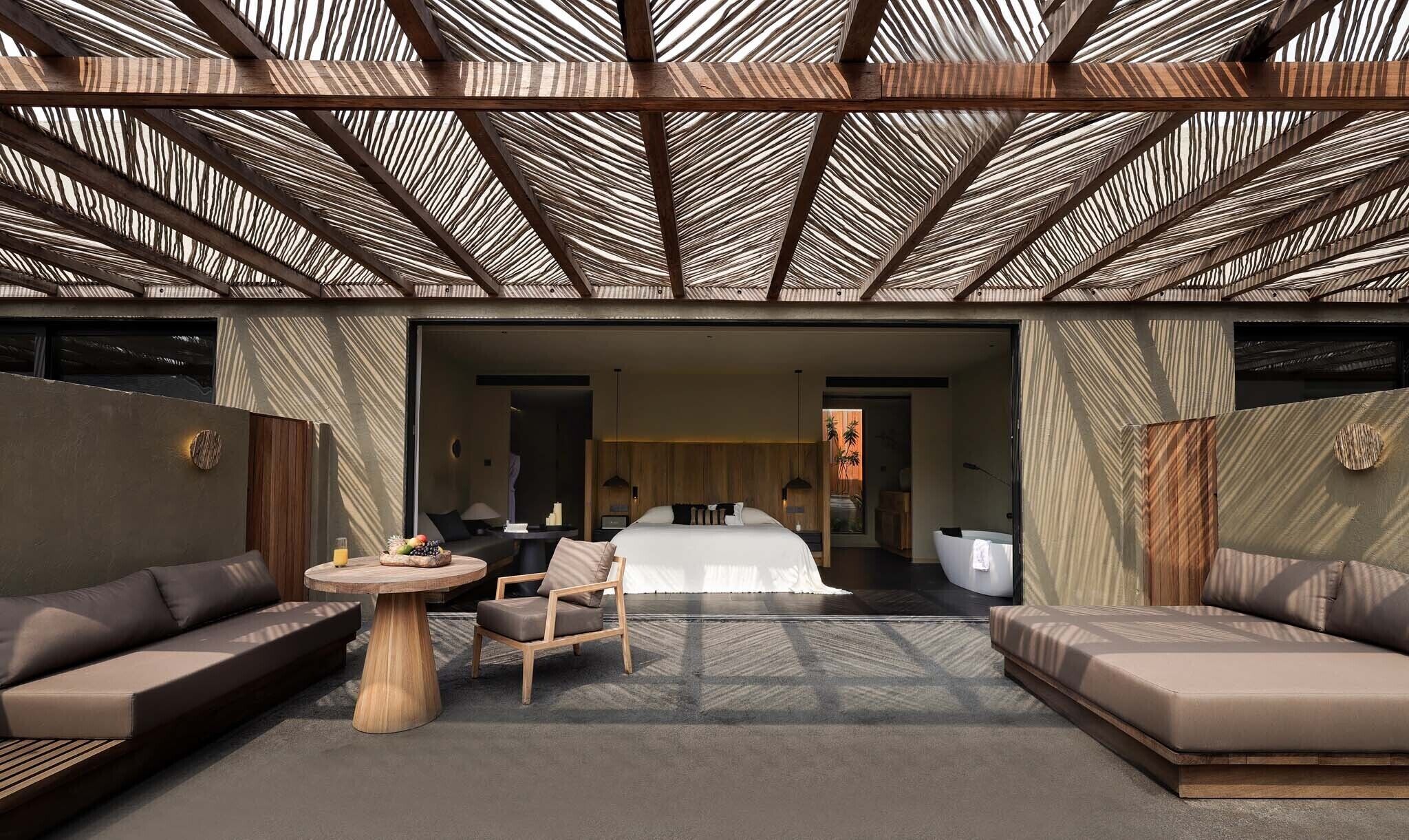 Desk, laptop workspace, blackout curtains, iron/ironing board