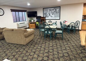 Sala de estar en el lobby