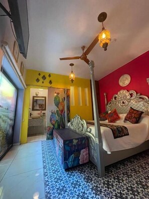 In-room safe, free WiFi, wheelchair access - Hotel Boutique Ekléctic (Guadalajara)