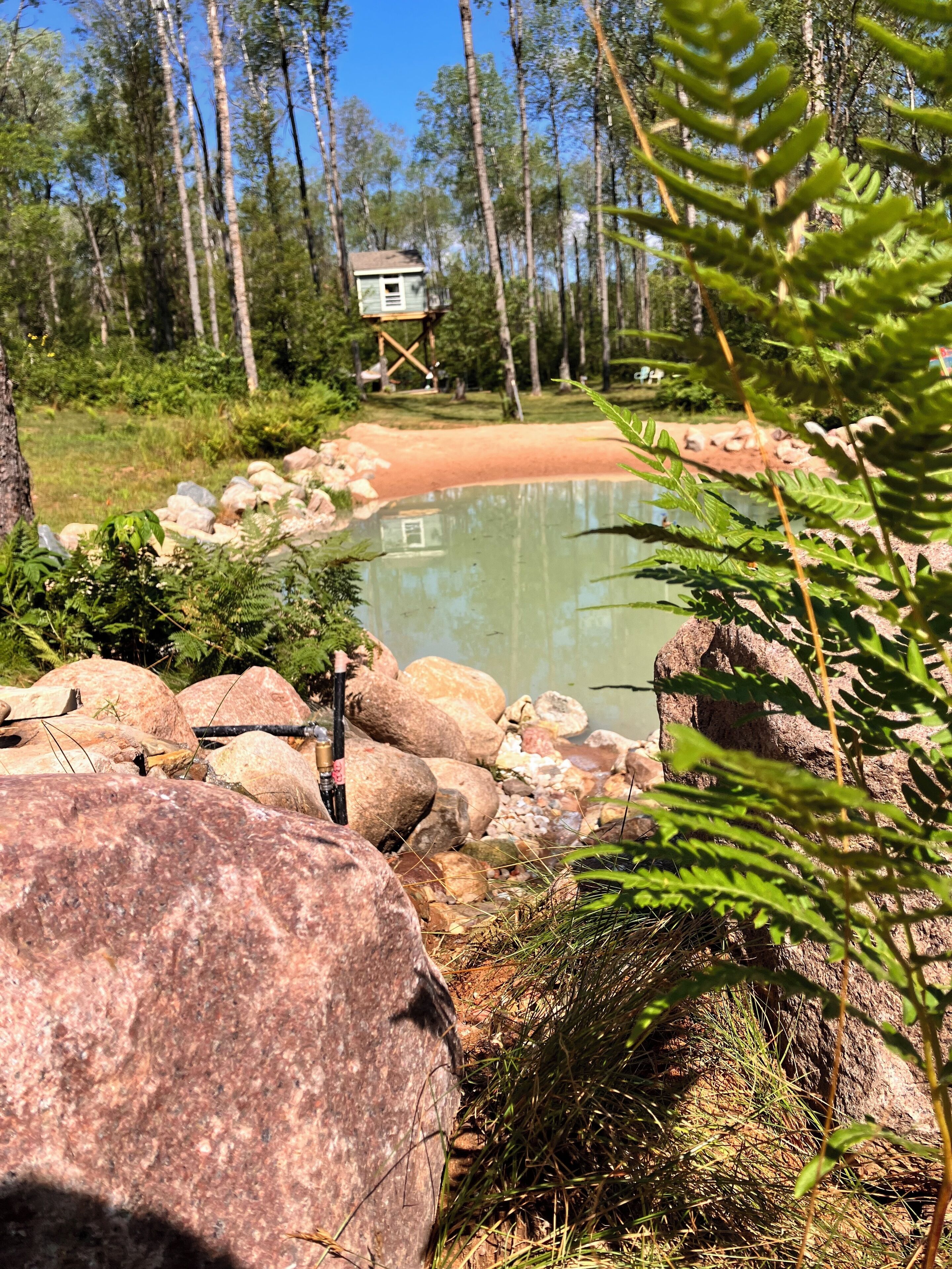 Enceinte de l’hébergement