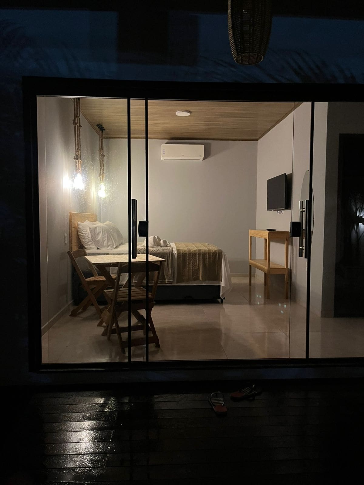 Standard Triple Room, Garden View | Laptop workspace, free WiFi