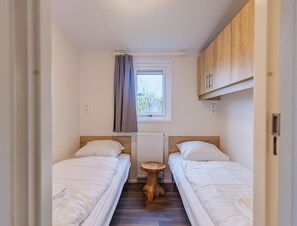   木屋 | 3 間臥室、床單