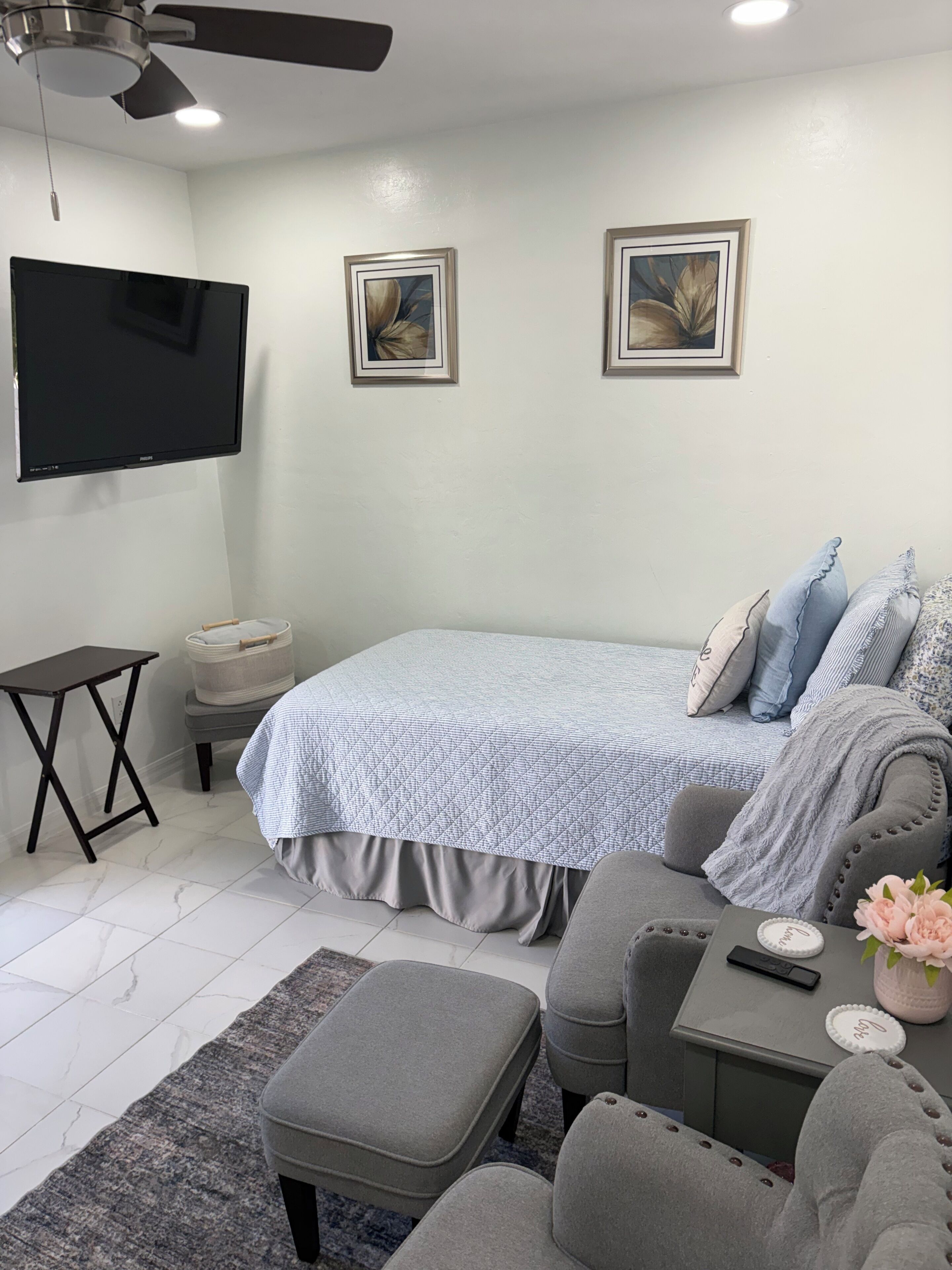 1 bedroom, iron/ironing board, free WiFi, bed sheets