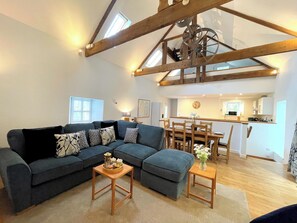 TV, fireplace - Outstanding Converted Mill in Beautiful Location - Pass the Keys (Gatehouse of Fleet)