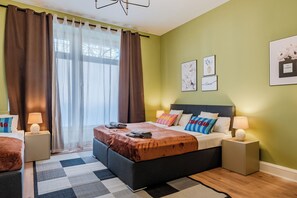 2 Schlafzimmer, Bügeleisen/Bügelbrett, Reisekinderbett, kostenloses WLAN