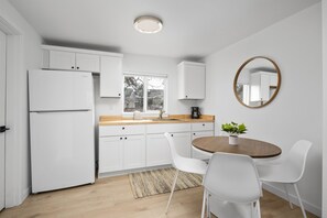 Microwave, coffee/tea maker - Inn at Rockaway Beach #3: Walk to Beach, Pets OK (Rockaway Beach)